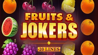 fruits and jokers 20 lines